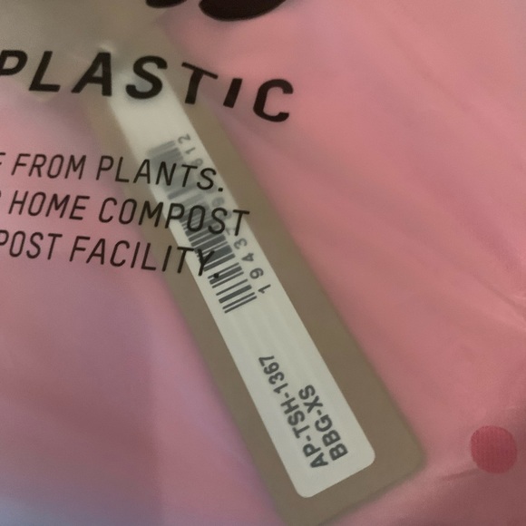 Vintage Cropped Raglan T-Shirt in Bubblegum Pink | Size XS 💕 - Picture 8 of 10